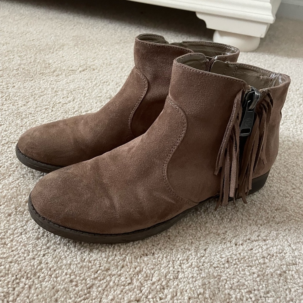 G by Guess Iggy Fringe Bootie